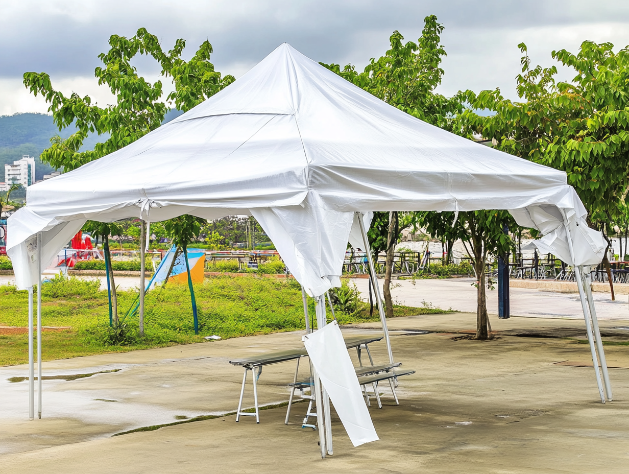 Canopy over tent best sale