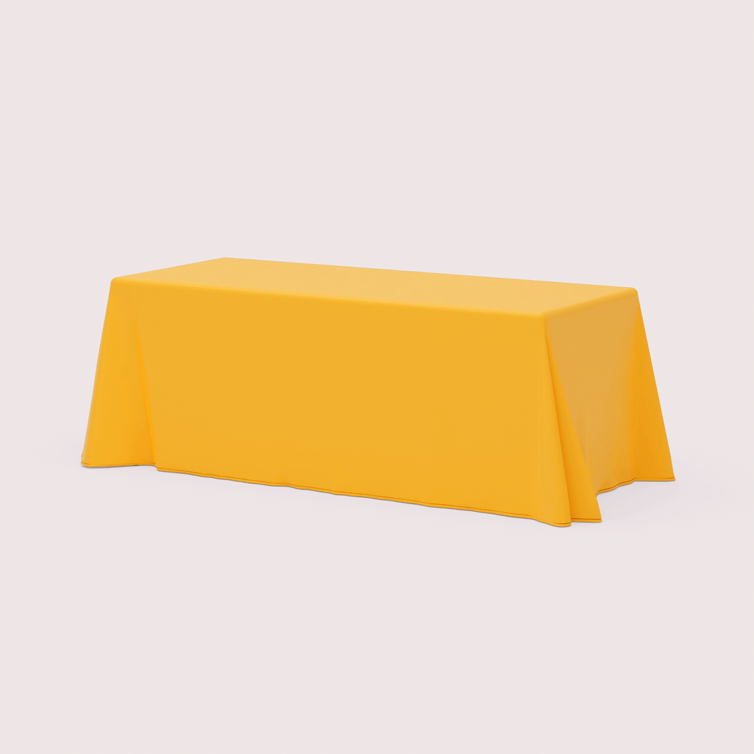 3d render of custom 6 ft to 8 ft convertible tablecloths