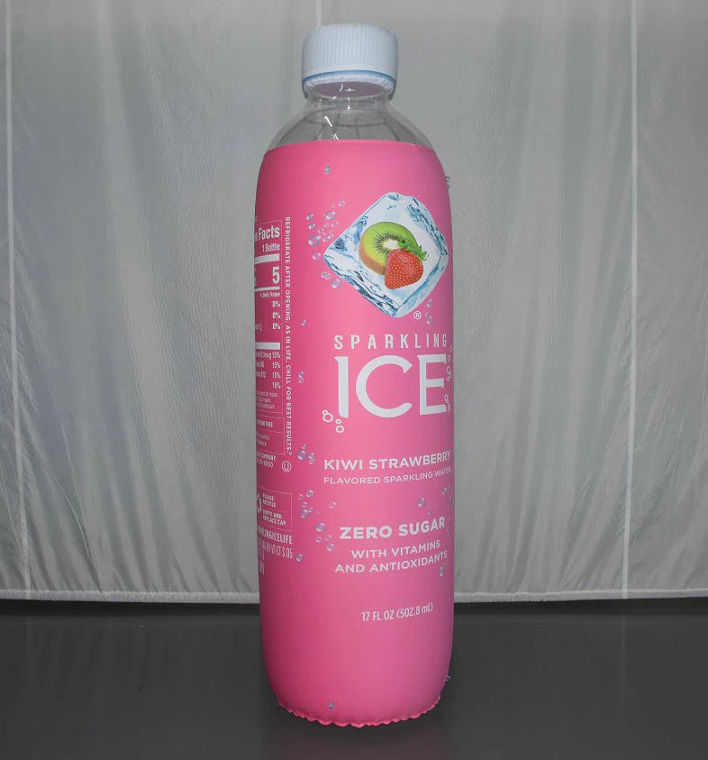 Giant inflatable bottle replica of Sparkling ICE Kiwi Strawberry flavor for promotional events