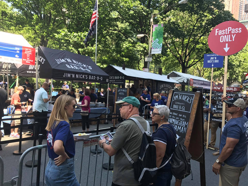 jim and nicks bbq food vendor canopy tents