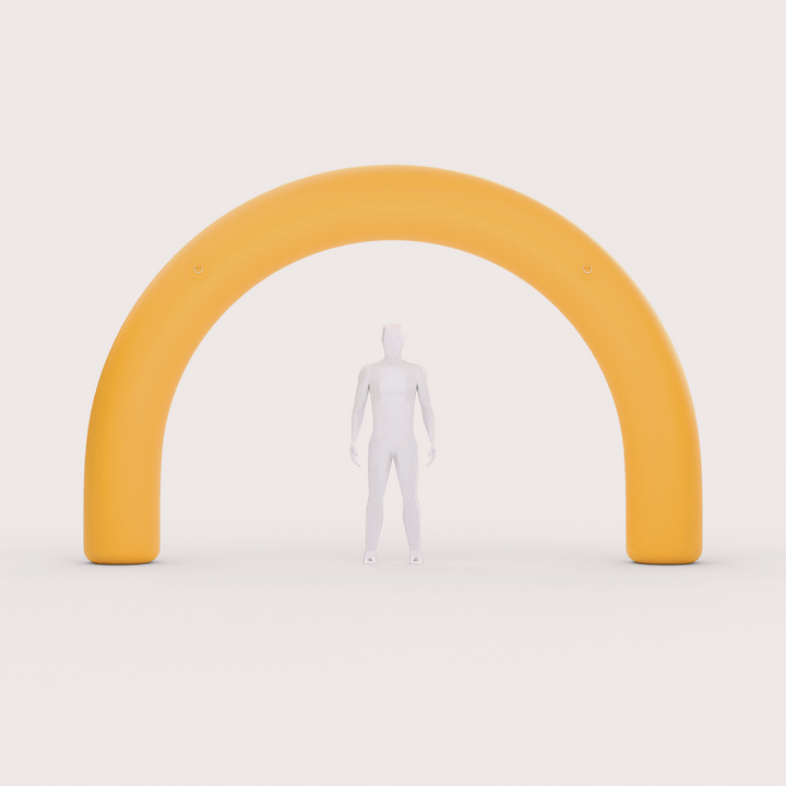 3D model of 15-foot arch