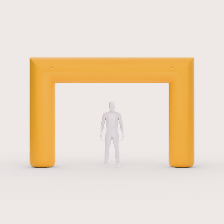 15-foot square shaped inflatable arch