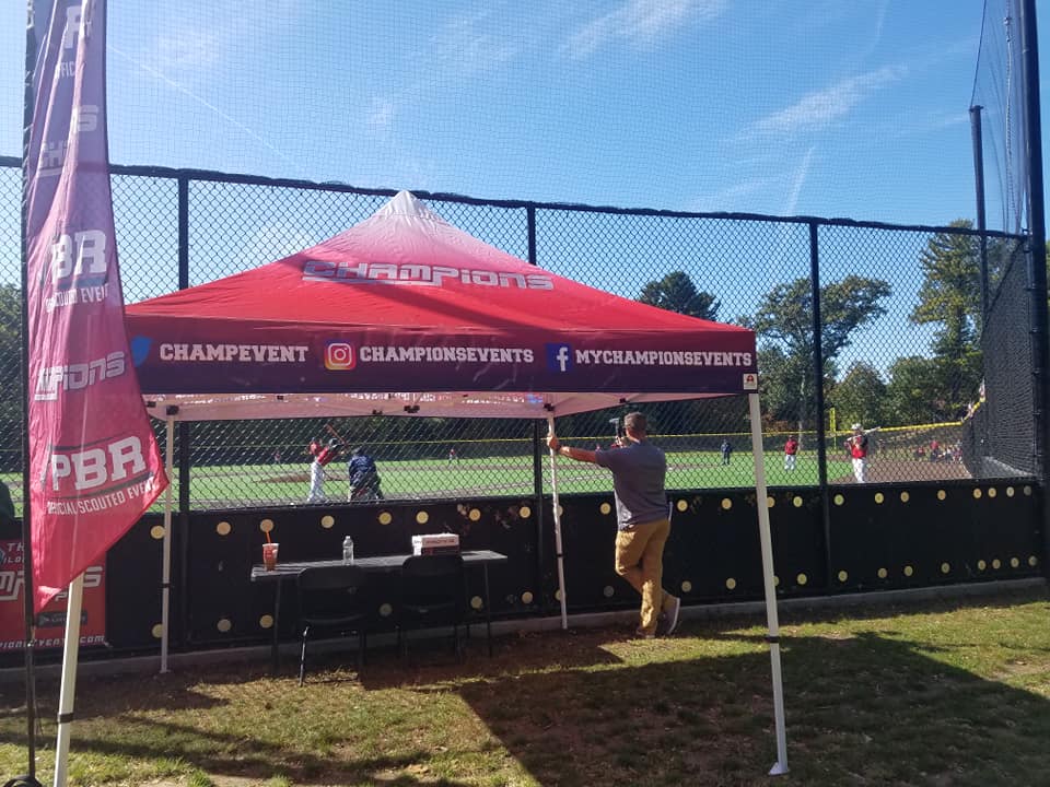 baseball sports canopy tent for champions events