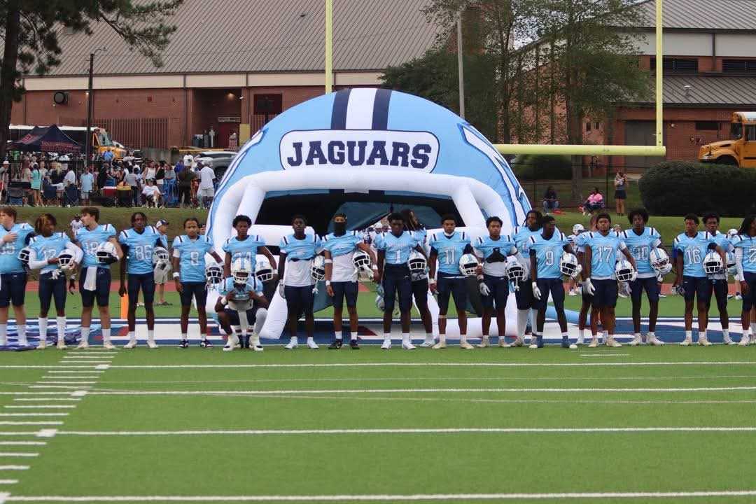 jaguars high school football inflatable helmet
