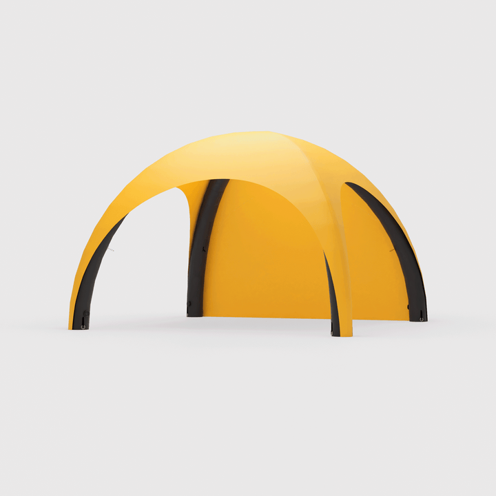 16 x 16 inflatable dome tent with back wall