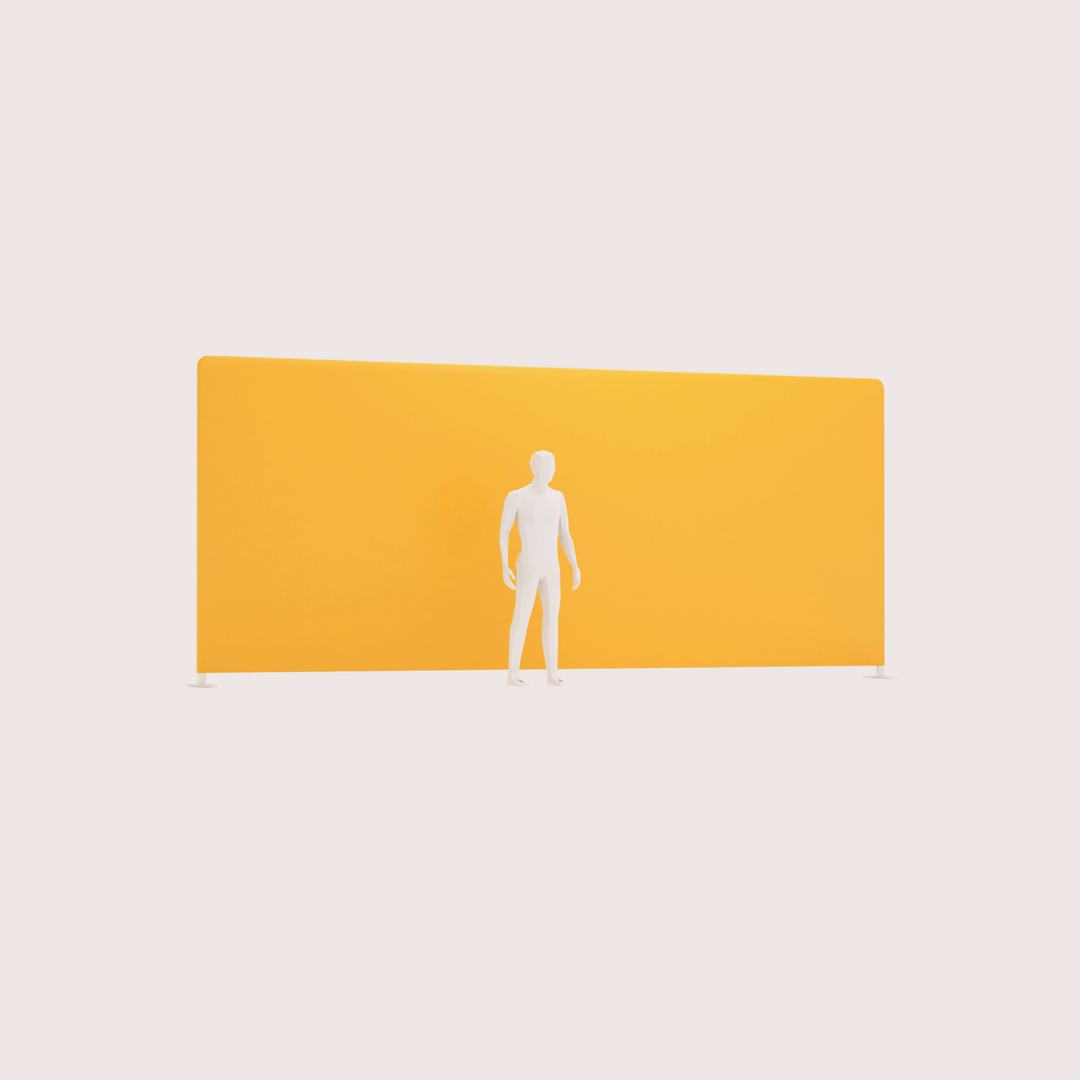 20 feet fabric tension backdrop with 3d model in front for scale