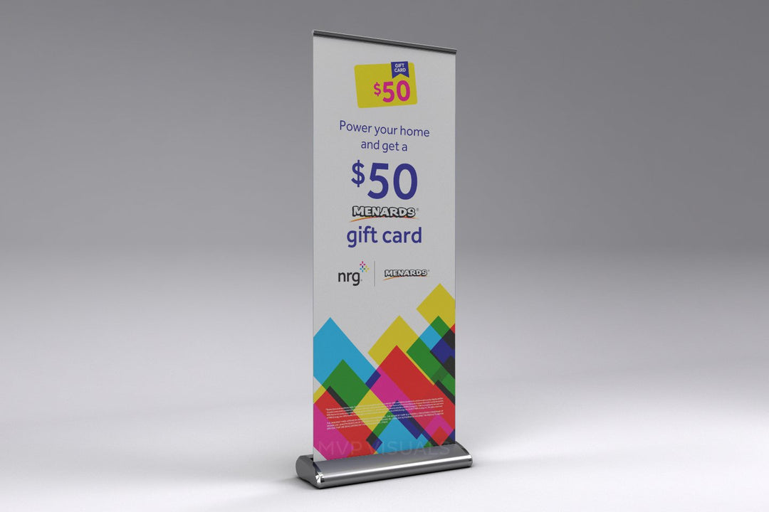 Vinyl Roll-Up / Retractable Banner for Events