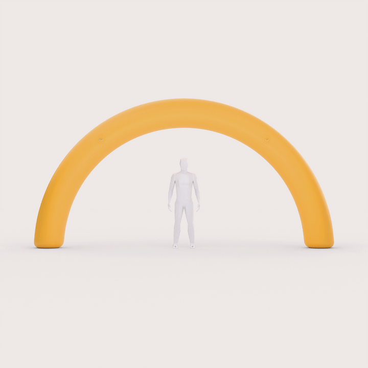 20-foot round shaped inflatable arch