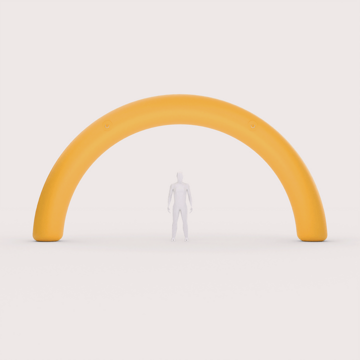 25-foot round inflatable arch