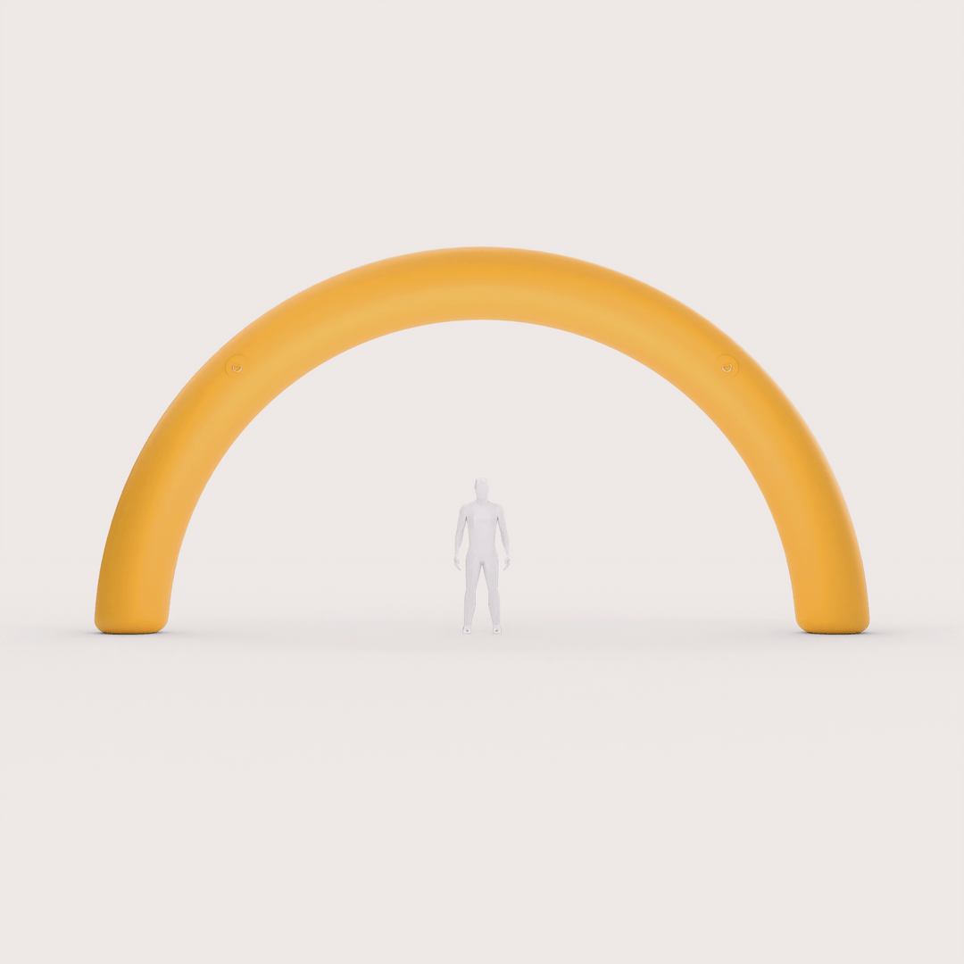 30-foot round-shaped inflatable arch