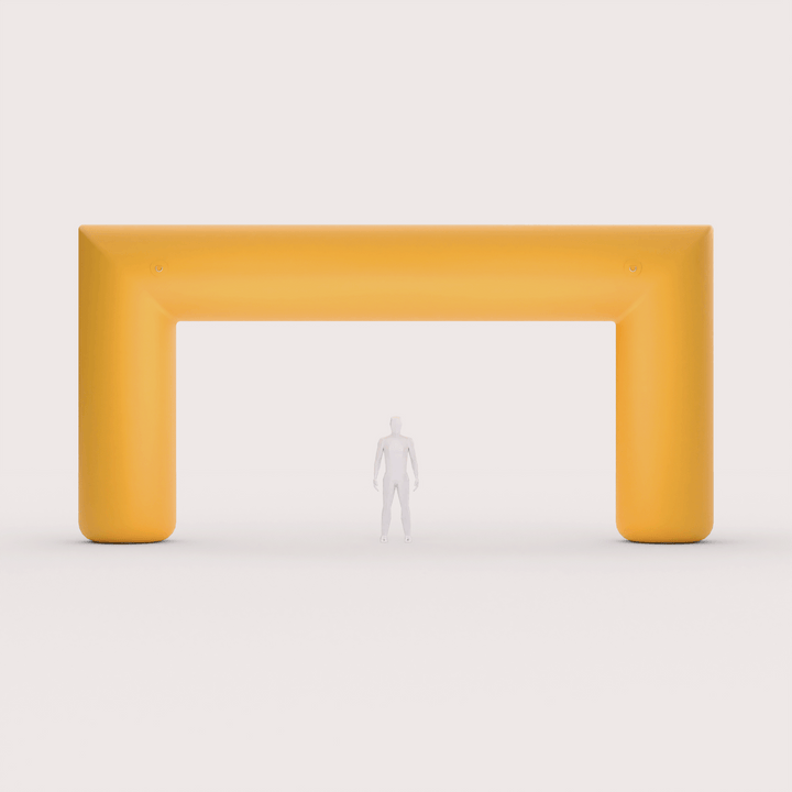 30 foot square-shaped inflatable arch