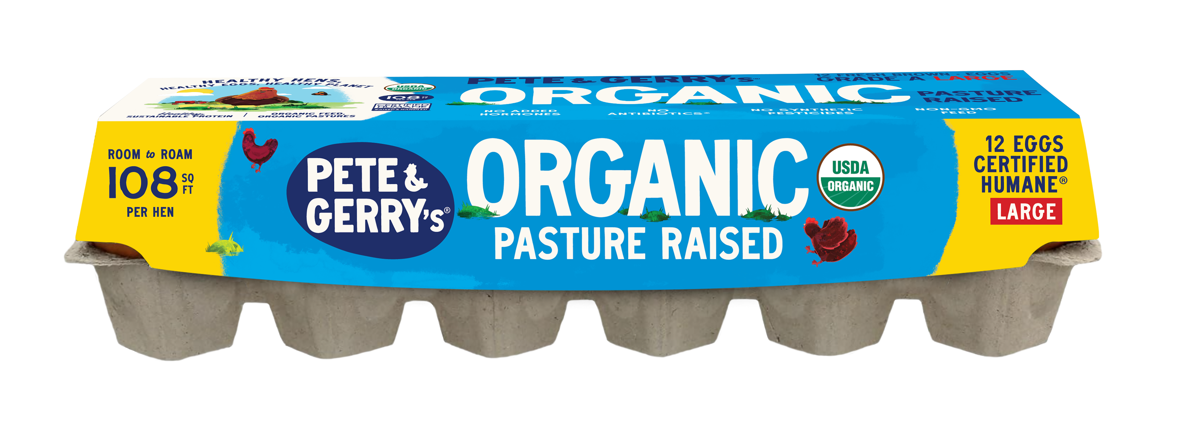 Pete & Gerry's Organic Eggs × Giant Inflatable Egg Carton