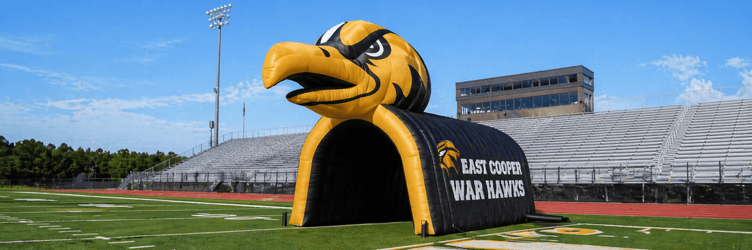 Run Out of the Beak: A Custom Mascot Tunnel for East Cooper