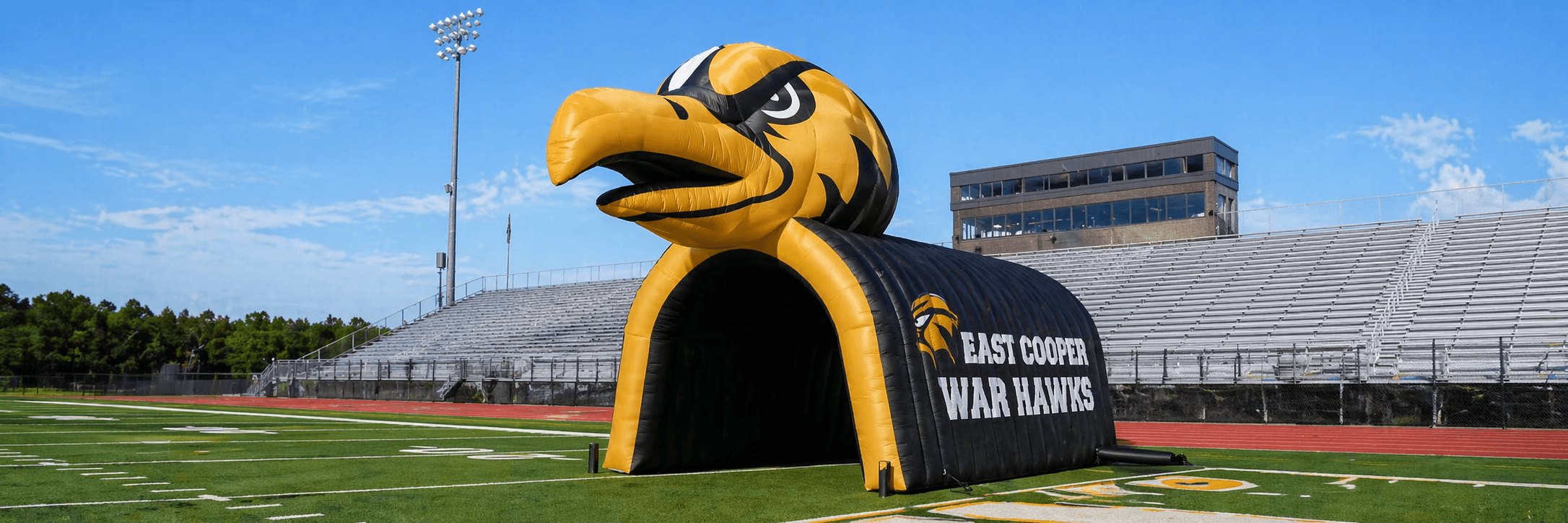 Run Out of the Beak: A Custom Mascot Tunnel for East Cooper