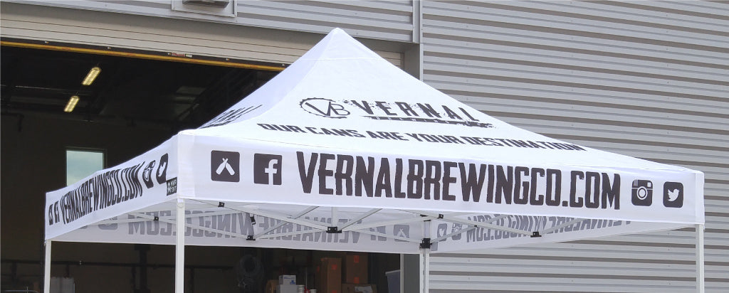 Top Custom Printed Tents for Breweries