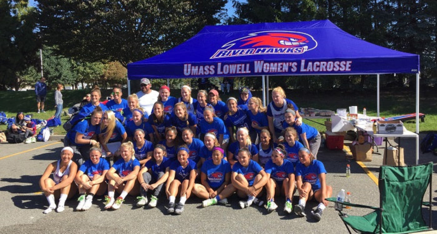 essential marathon branding materials: custom tents, banners