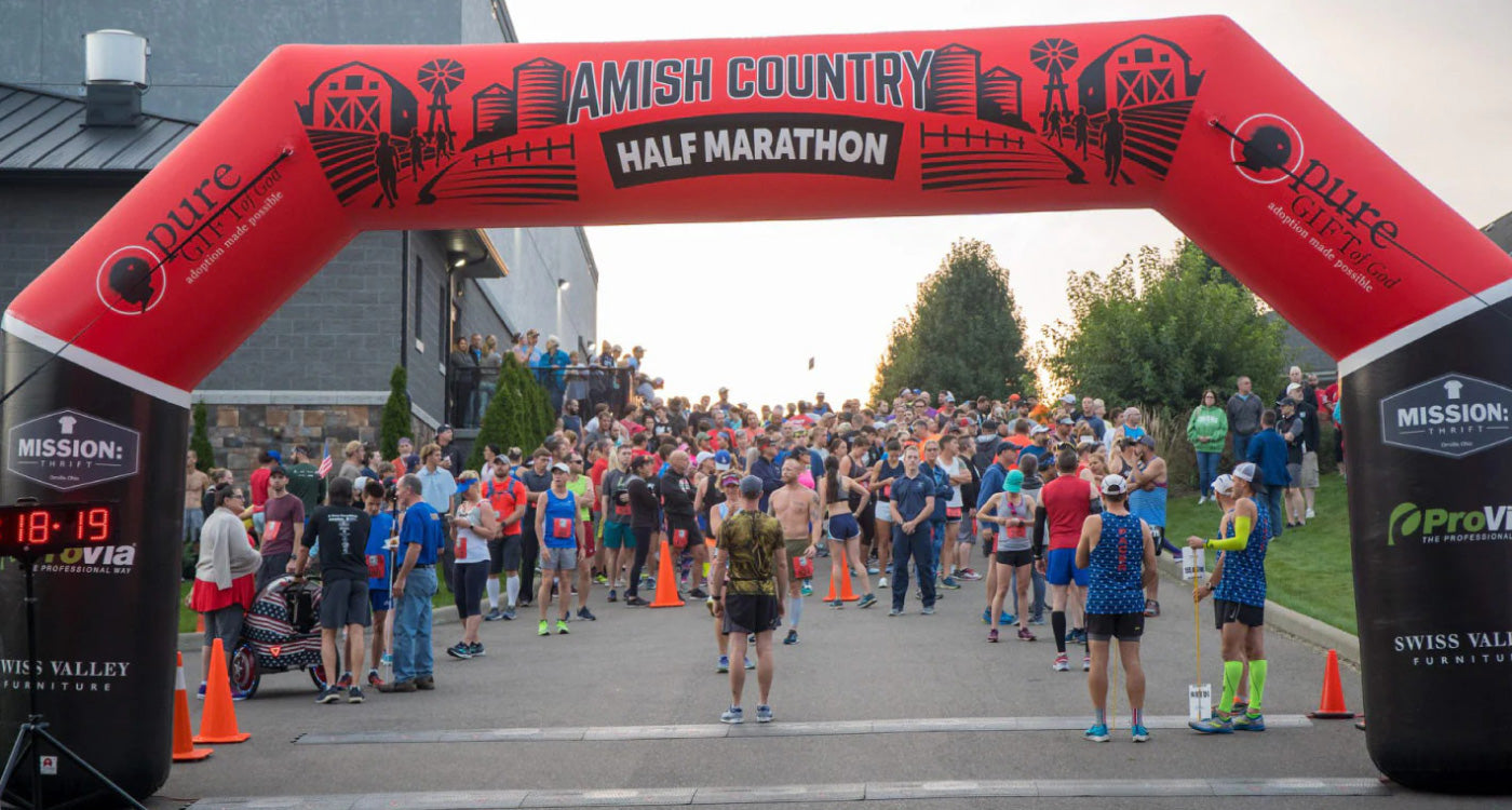 race participants at starting line