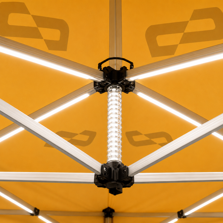 Lighted Canopy Tent Frame