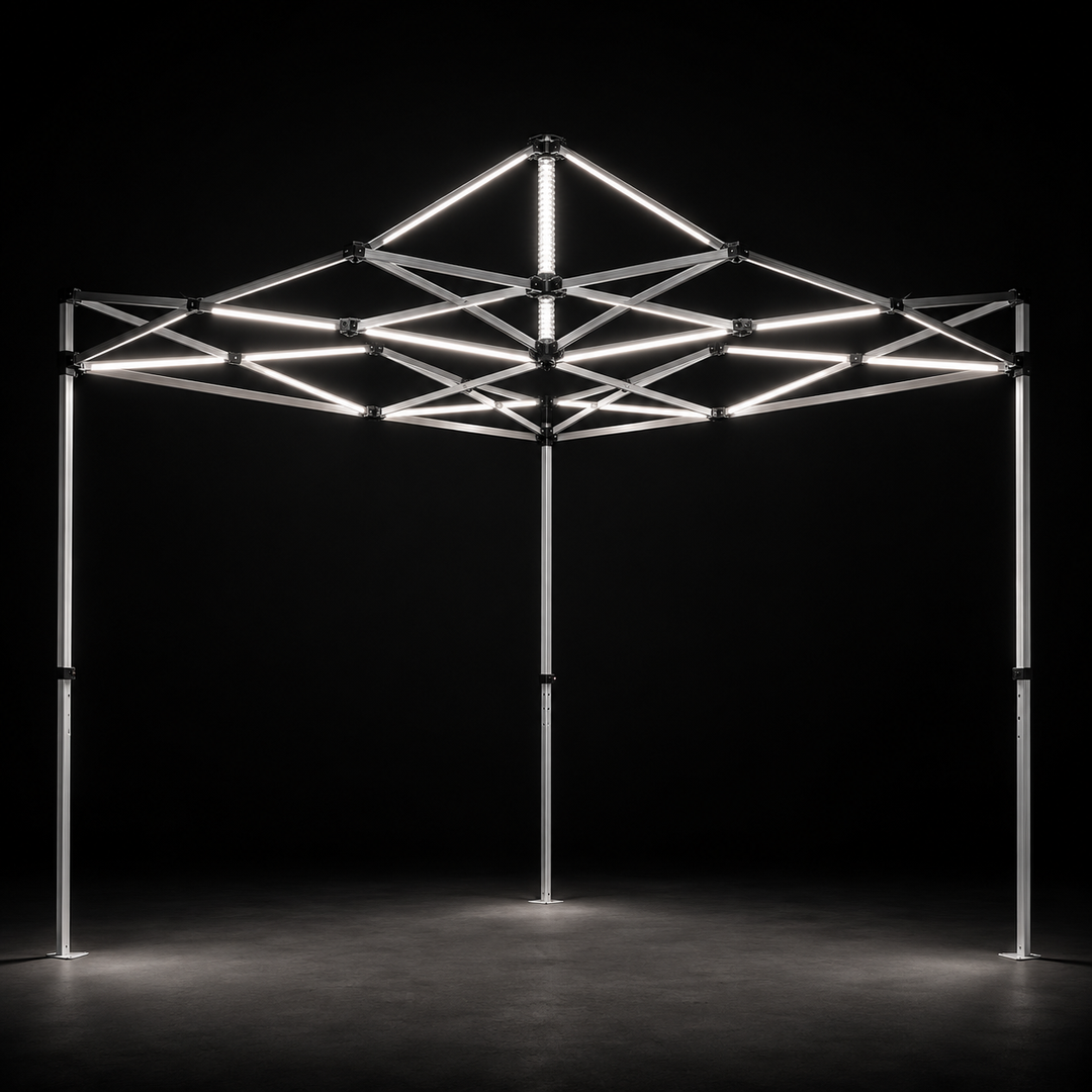 Lighted Canopy Tent Frame