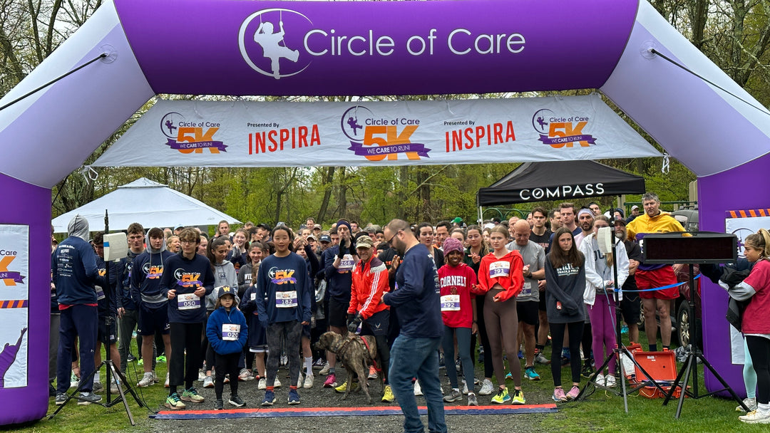 Circle of Care 5K inflatable archway