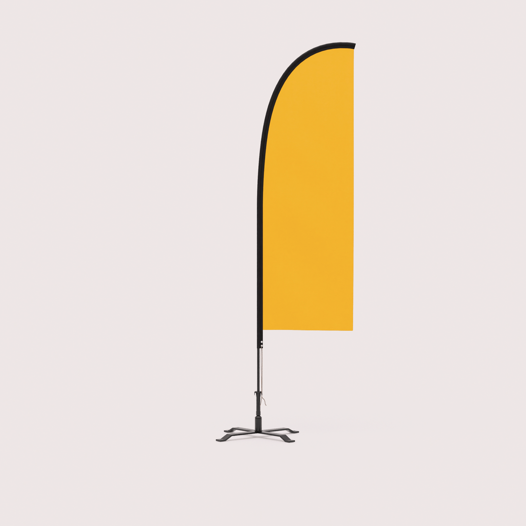 small flying feather flag