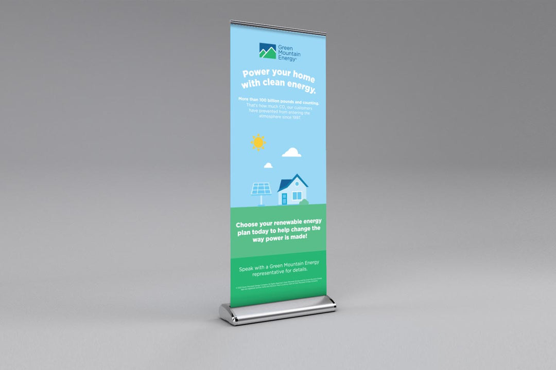 GME Vinyl Roll-Up / Retractable Banner