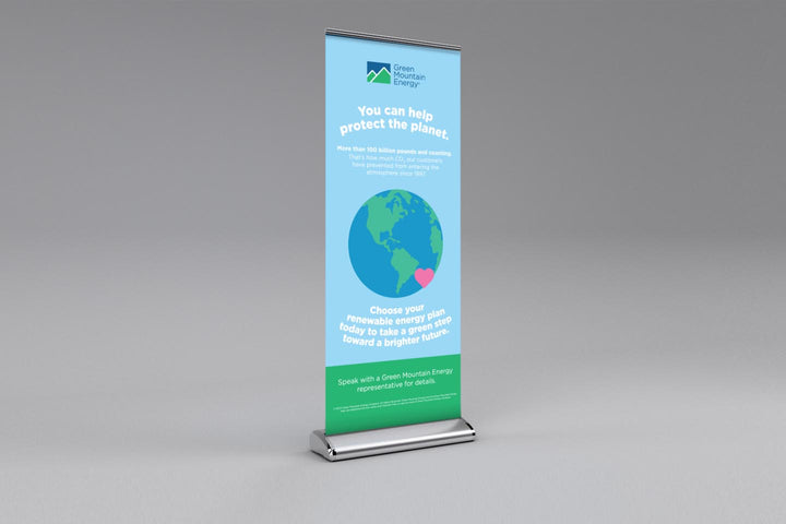 GME Vinyl Roll-Up / Retractable Banner