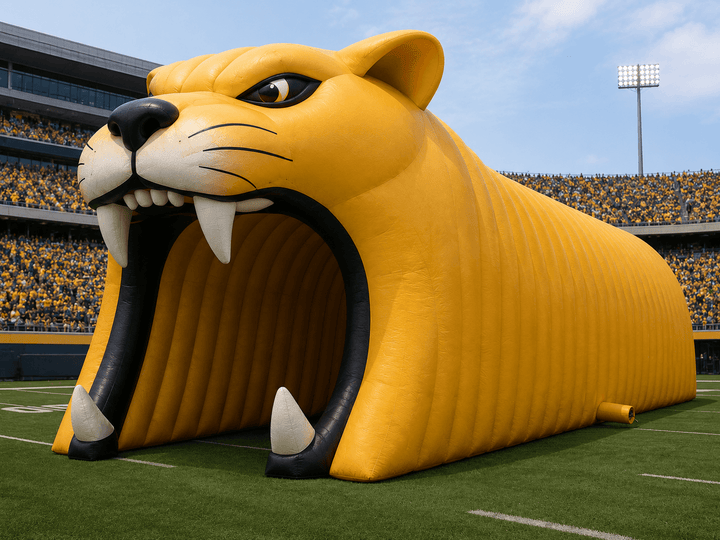 Inflatable Cougar Tunnel