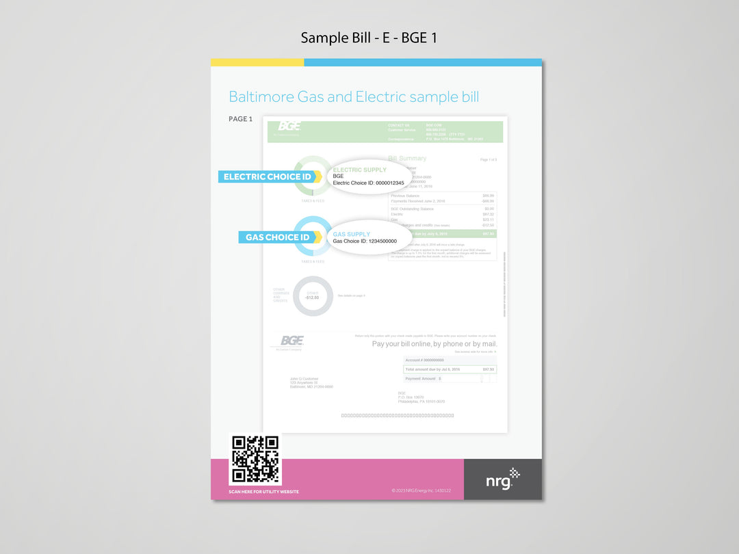 NRG Bill Samples
