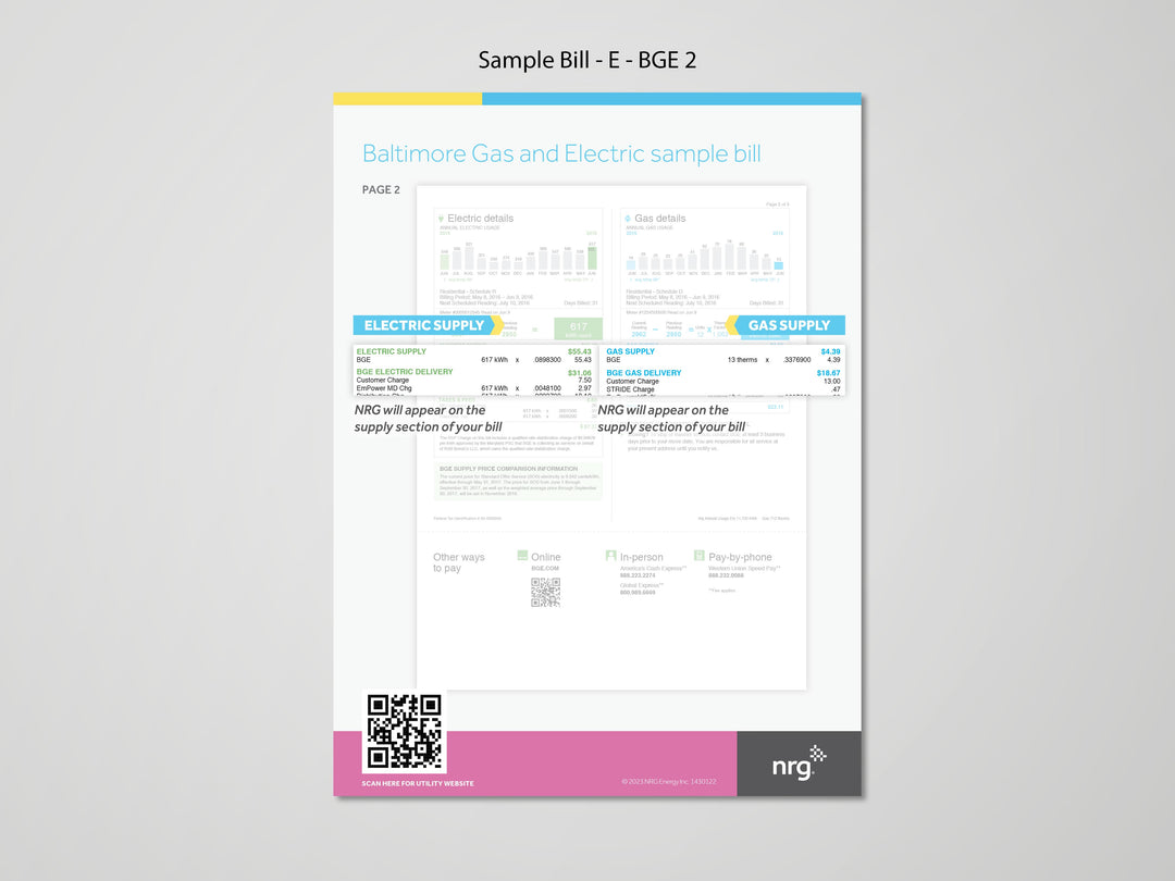 NRG Bill Samples