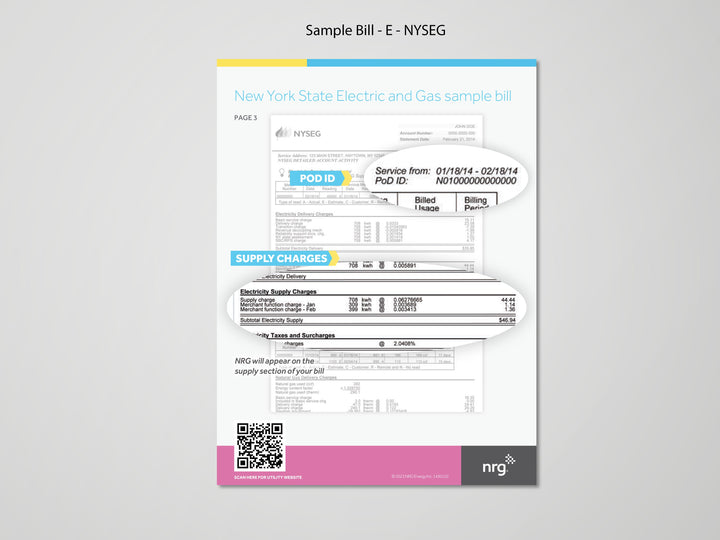 NRG Bill Samples