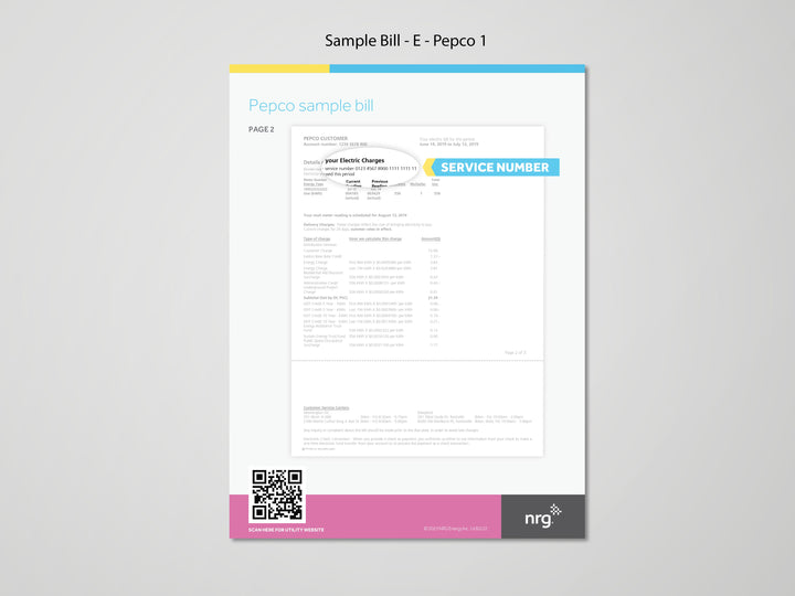 NRG Bill Samples