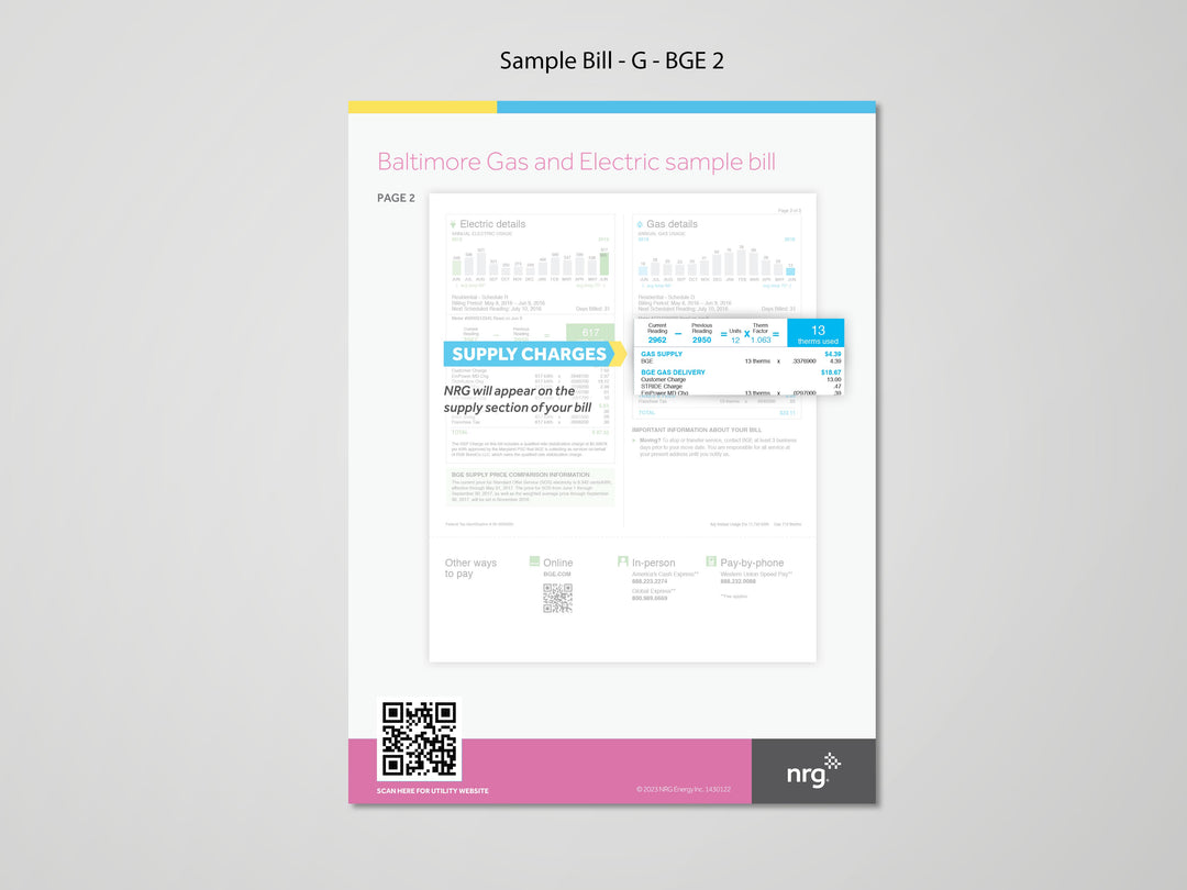 NRG Bill Samples