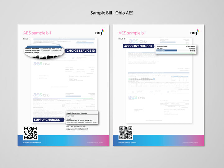 NRG Bill Samples