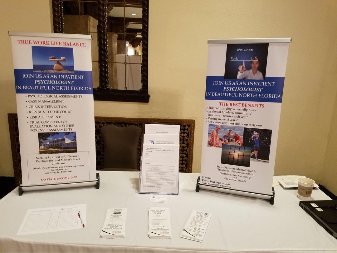 Table Top Banner Examples Custom Trade Show Banners | MVP Visuals