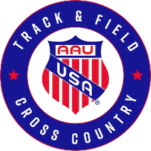 AAU Track & Field Logo
