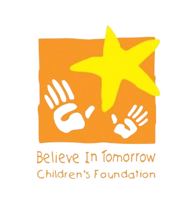 Believe int Tomorrow Children's Foundeations Logo