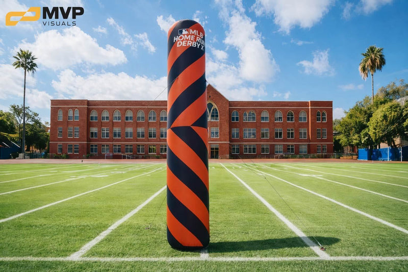 Training Inflatable Column Custom Inflatable Columns with Optional LED Lighting | MVP Visuals
