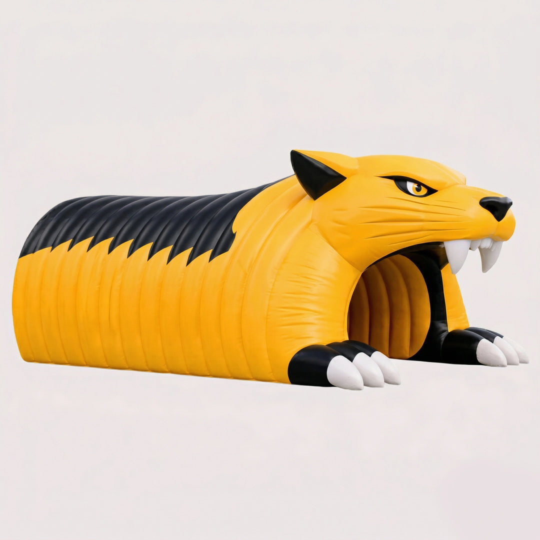 Inflatable Panther Tunnel
