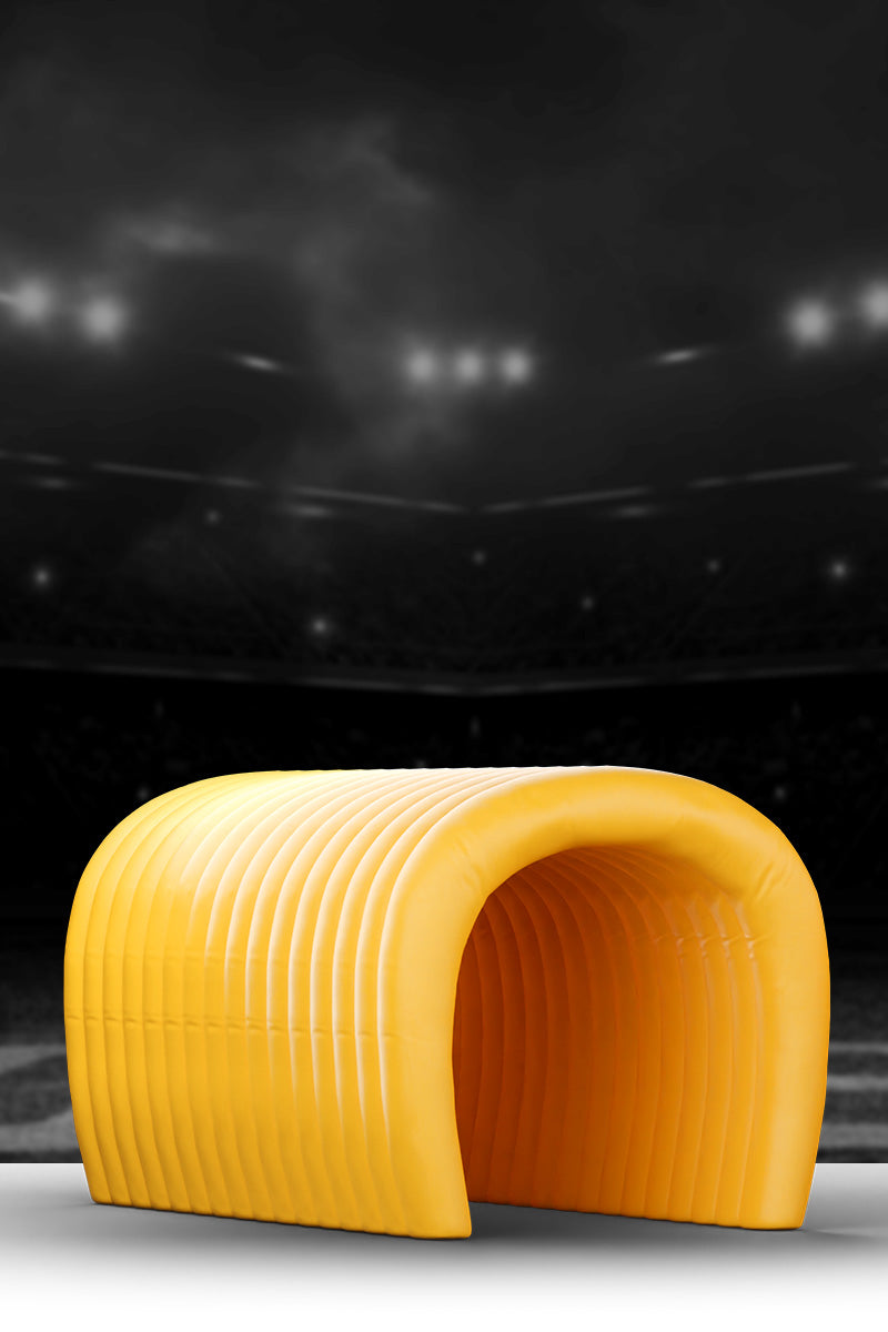 custom inflatable tunnels for sporting events