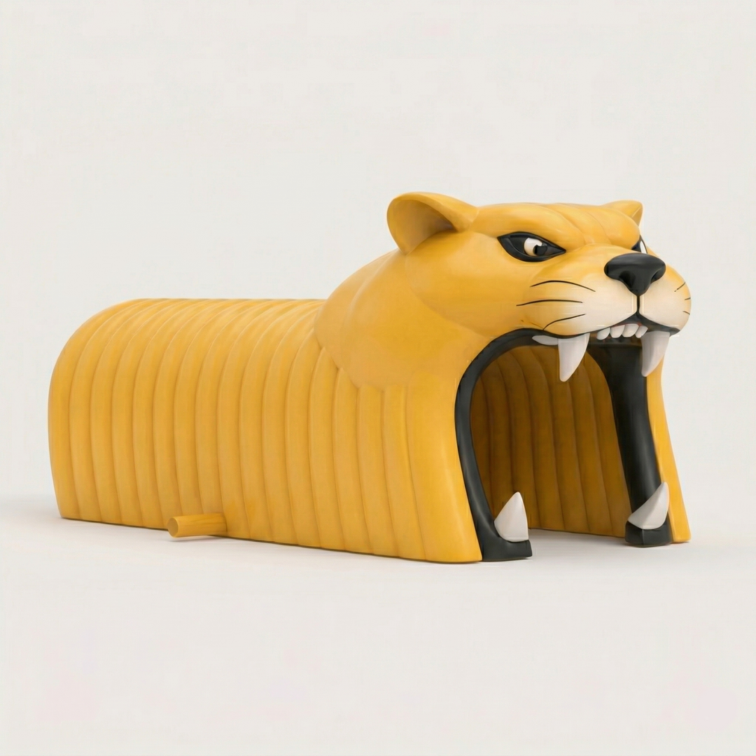 Inflatable Cougar Tunnel