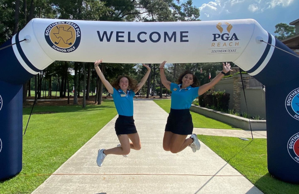 Southern Texas PGA Junior Golf inflatable arch