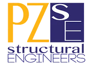 Logo of PZSE Structural Engineers.
