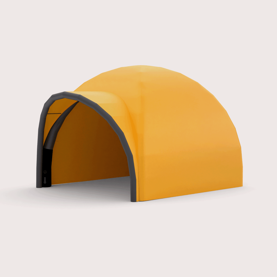 10 x 10 inflatable dome tent with awning